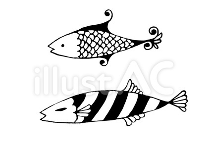 【マーカー】魚