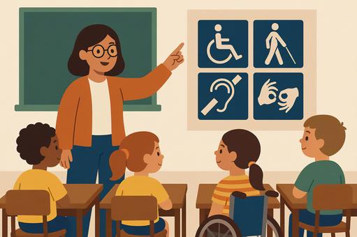 教室で学ぶバリアフリー教育