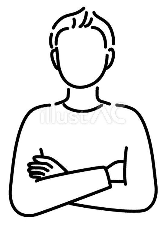 悩んだりイライラするやエンジニアや学生 男性,人,悩むのイラスト素材