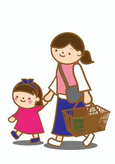Illustration, shopping, purchase, supermarket, 
