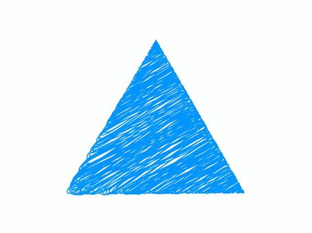 正三角形落書きアイコン