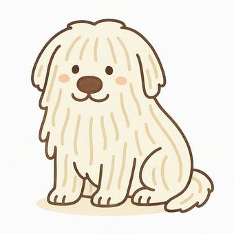 コモンドールのイラスト