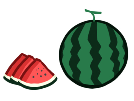 watermelon, watermelon, a watermelon, fruit, JPG and PNG