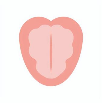 表面が白くなっている舌 表面が白くなっている舌 舌,ベロ,口腔,口内,歯科,口腔外科,口臭,オーラルケア,症状のイラスト素材