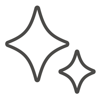 Glitter mark icon_line, , JPG and PNG