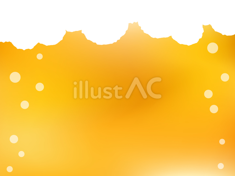 夏のチラシに使えるビールフレーム　文字無 夏,ビール,背景のイラスト素材