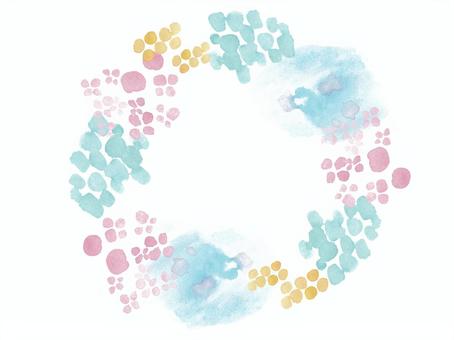 やさしい雰囲気のリース