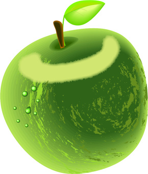 green apple, , JPG, PNG and AI