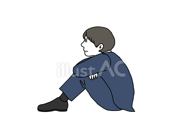 頑張る社会人１１ 社会人,男性,サラリーマンのイラスト素材