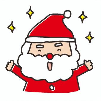 santa claus cheering, santa claus, christmas, xmas, JPG and PNG