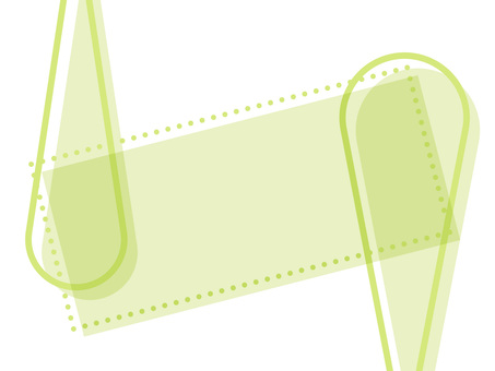 抽象的なライムグリーン色のシェイプと点線 背景,抽象,幾何学,図形,シェイプ,緑,横,フレッシュ,グラフィック,点線のイラスト素材