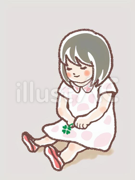 習作_女の子 女の子,少女,人物のイラスト素材