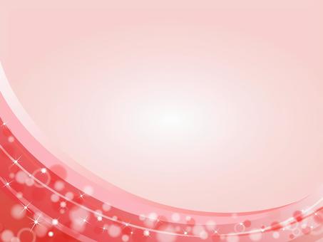 Wave background 30 red glitter, flow, frame, fluctuation, JPG and AI