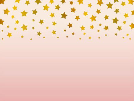 Illustration, star, background, pink, 