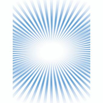 激しくスパークする青色の集中線背景 背景,集中線,青,光,爆発,空,スパーク,放射線,ブルー,夏のイラスト素材