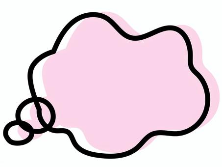 吹き出し②-7 手書き,ふきだし,セリフ,マンガ,ことば,会話,pop,販促,効果,背景のイラスト素材