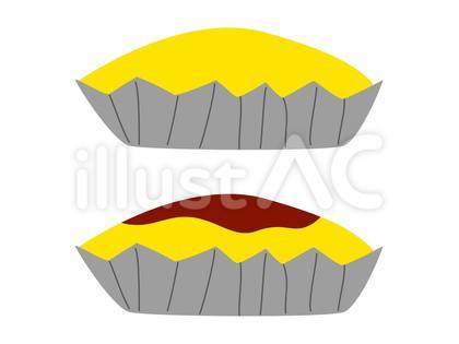 スイートポテトのイラストセット