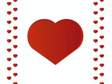 真っ赤なハートセット
