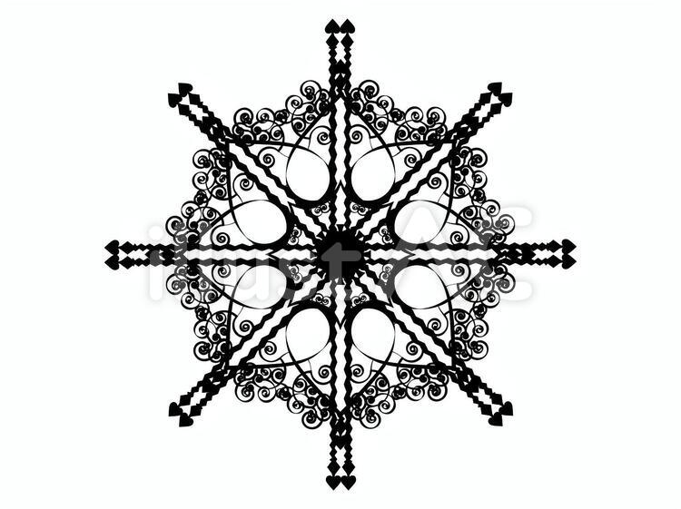 アラベスク模様 アラベスク文様,幾何学文様,繰り抜きのイラスト素材