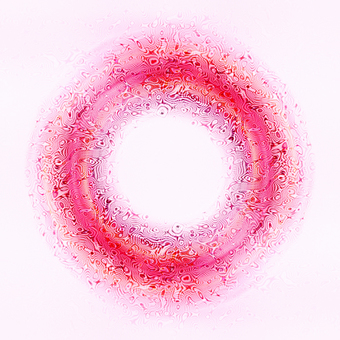 ピンクのリング状にマーブルの背景壁紙素材 マーブル,リング,模様,背景,壁紙,抽象的,マーブリング,テクスチャ,オシャレ,ピンクのイラスト素材