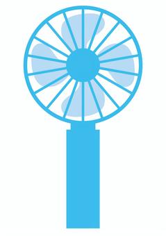 ハンディファン ハンディファン,夏,扇風ファン,手持ち扇風機,冷却のイラスト素材