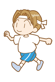 Running boy, run, boy, sports day, JPG, PNG and AI