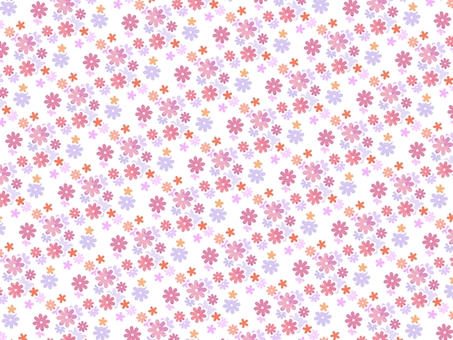 花柄壁紙【ピンク】