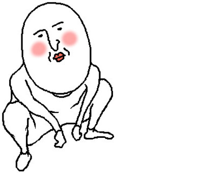 男座りのおっちゃん 座る,しゃがむ,かがむ,ヤンキー,ヤンキー座り,不良,見上げる,人物,男性,空白のイラスト素材