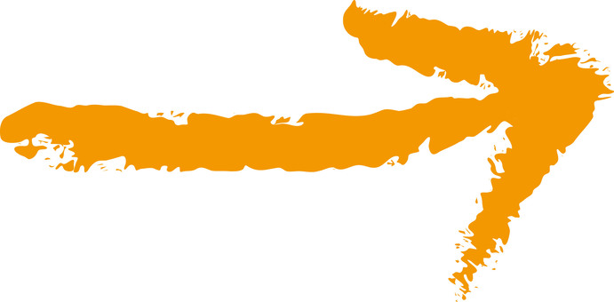 手描き矢印 矢印,アイコン,記号,右矢印,右方向,直線,線画,右,横矢印,シンプルのイラスト素材