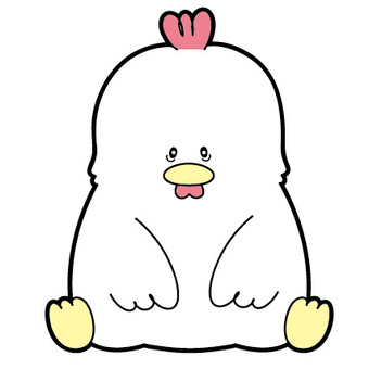 Free Vectors | Sitting chicken hand drawn