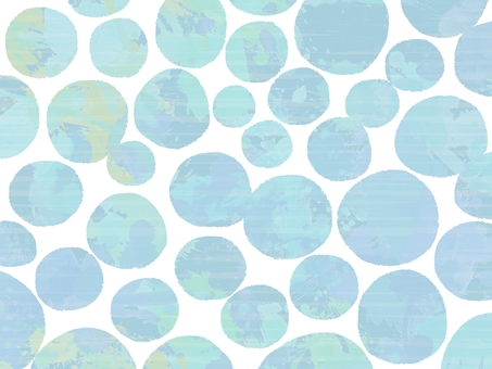 大きなランダムドット背景（ブルー） ドット柄,水玉模様,ランダム,背景,青色,水彩,手描き,かわいいのイラスト素材