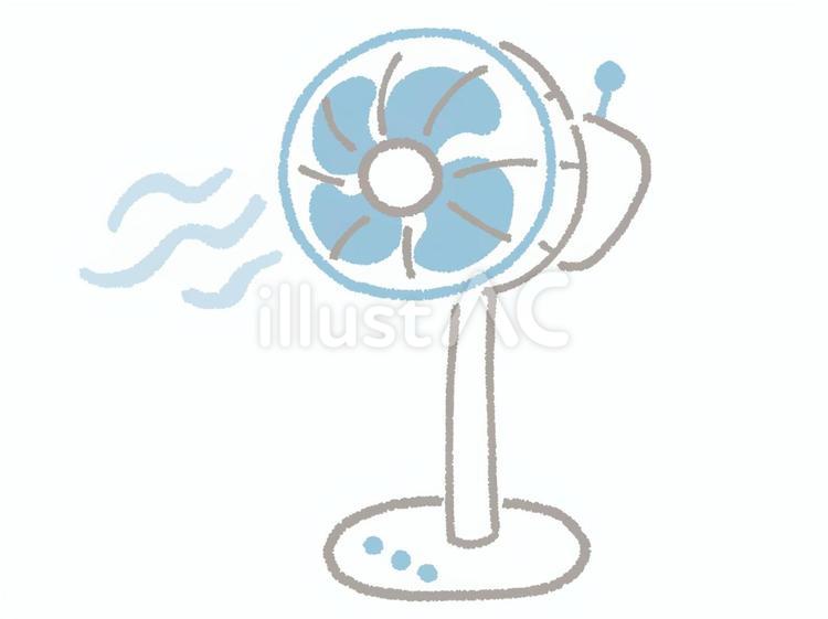 扇風機 扇風機,風,夏のイラスト素材