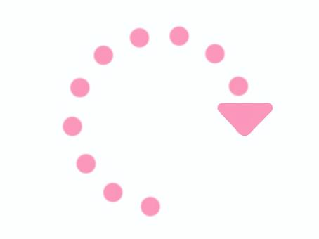 シンプル更新アイコン２（ピンク） 更新,最新,uiアイコン,シンプル,ピンクのイラスト素材