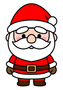 #3473かわいいサンタクロース サンタクロース,クリスマス,冬のイラスト素材