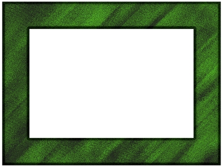 額縁フレ−ム　ザラザラ　緑 額縁,フレ−ム,ポストカード,メッセージカード,飾り枠,あしらい,背景なし,ザラザラ,ノイズ,ガサガサのイラスト素材