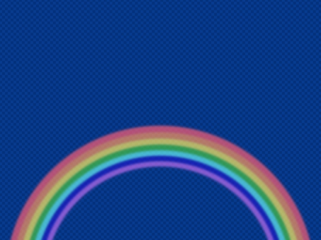 虹(ぼかしあり) 虹,七色,虹色,フリー,無料,天気,レインボーのイラスト素材