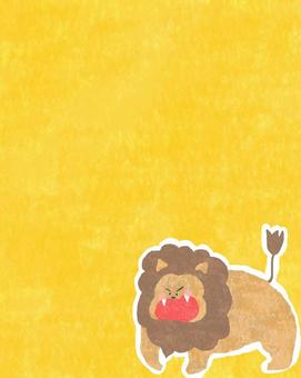 怒るライオンちゃん♪ かわいい,怒る,吠える,威嚇,怖い,不満,不服,文句,ライオン,動物のイラスト素材