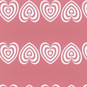 ピンクラインハート 2月14日,2月,冬,バレンタインデー,イベント,ハート,模様,プレゼント,ラブ,線のイラスト素材