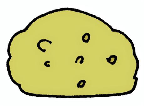 おはぎ（きなこ） おはぎ,スイーツ,きなこ,大豆,もち米,和菓子,お茶菓子,お菓子,食べ物,和のイラスト素材