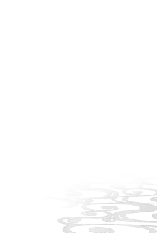 シンプル喪中葉書（光琳紋） 喪中,和風,水,波紋,葉書,光琳紋,アナログ,水面,古典柄,あしらいのイラスト素材