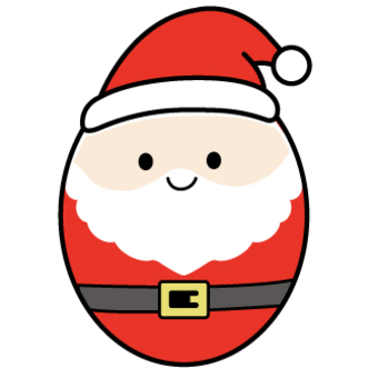 かわいいサンタクロースのイラスト サンタクロース,クリスマス,冬,可愛い,12月のイラスト素材