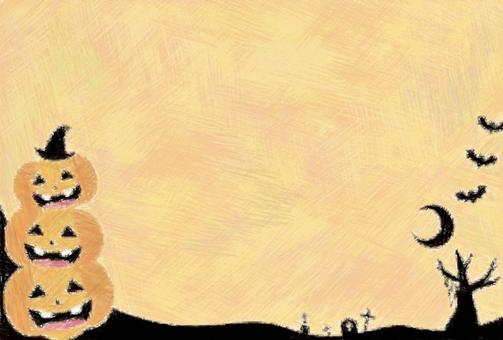 ハロウィン ハロウィン ハロウィン,ハロウィーン,背景素材のイラスト素材
