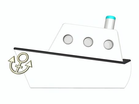 船のアイコン 船,錨,乗り物,航海,碇,デフォルメ,アンカー,アイコンのイラスト素材