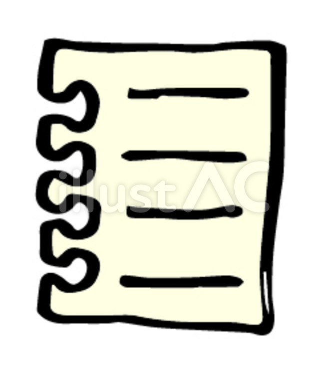 メモ メモ紙,用紙,memoのイラスト素材