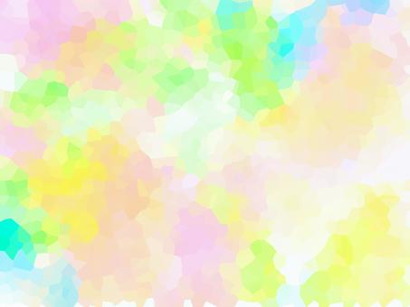 パステルカラーの幾何学模様背景＿バック 動画背景,パステル,背景,幾何学,キラキラ,おしゃれ,バック背景,ピンク,黄,素材のイラスト素材
