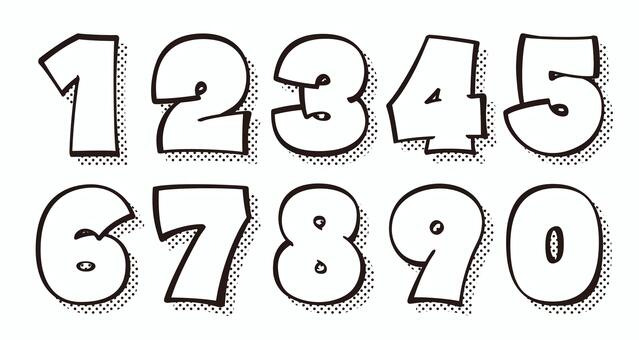 Illustration, digital, font, original, 