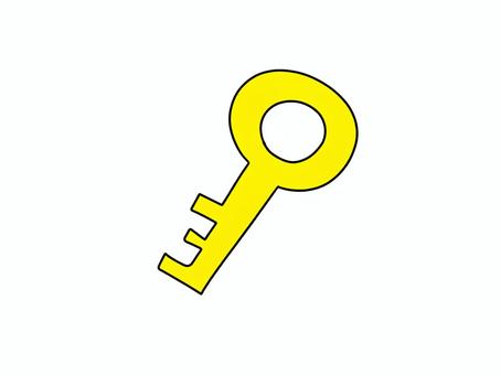 鍵のイラスト 鍵,ファンタジー,trpg,扉,宝箱,施錠,防犯のイラスト素材