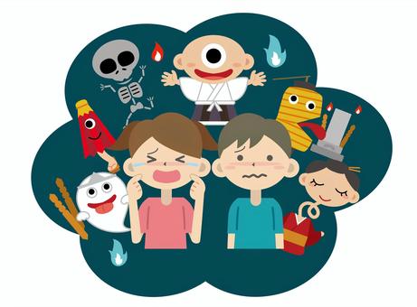 Haunted house, JPG, PNG and AI Haunted house, ghost, monster, summer, JPG, PNG and AI
