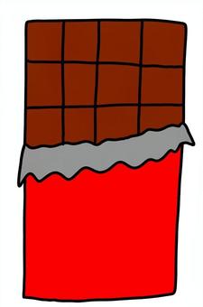 チョコレート お菓子,食べ物,甘い,手書き,チョコレートのイラスト素材