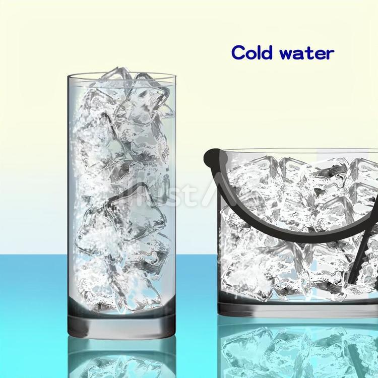 冷たい氷水 氷,水,冷たいのイラスト素材